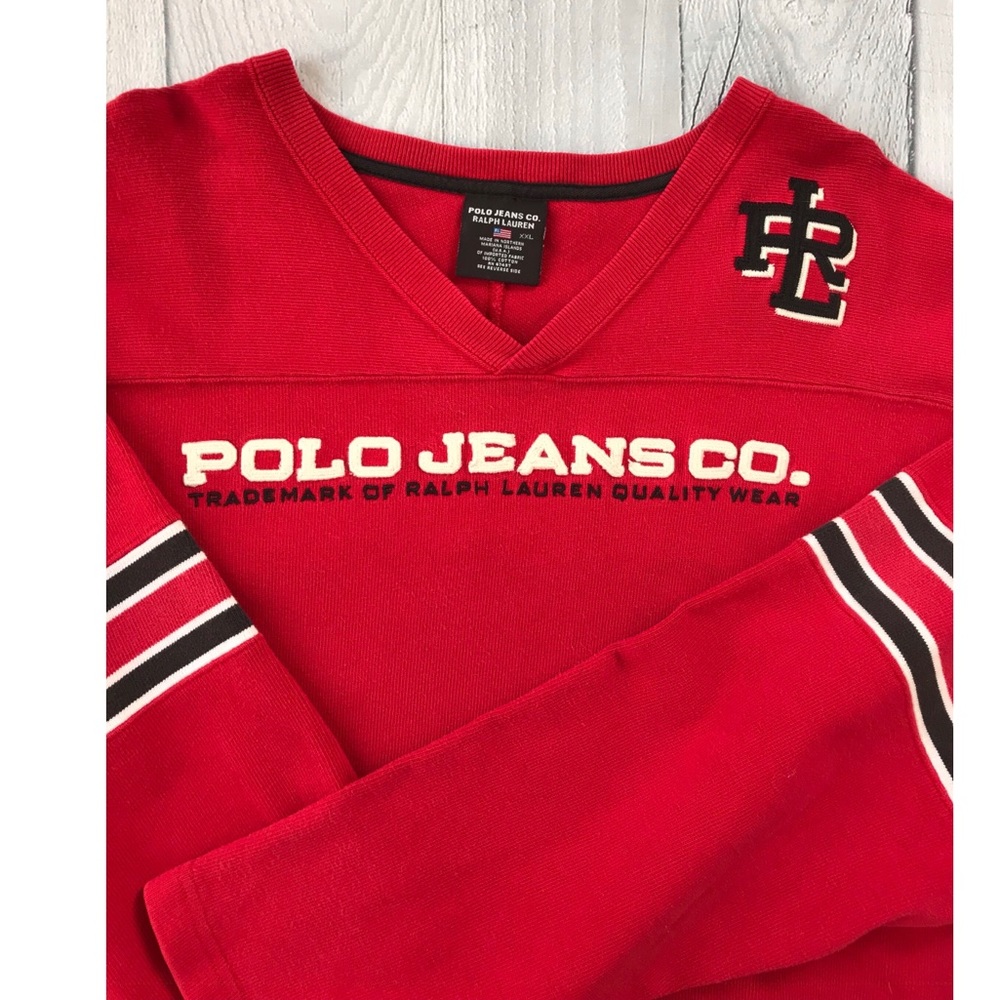 🌟SOLD🌟 1990’s Polo Jeans Co Longsleeve Shirt - Picture 2 of 5